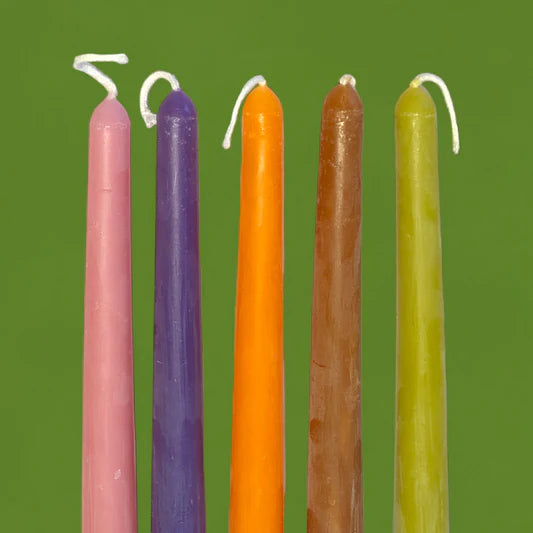 Beeswax - Tapered Candles 5 Pcs.